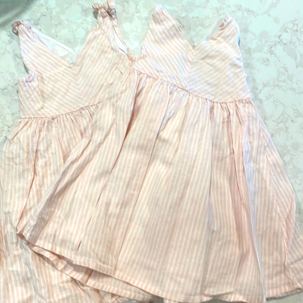 Pinstripe Girls Dresses
